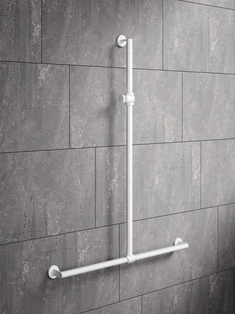 Main courante pour la douche
